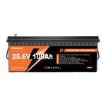 Yeagulch 24V 100Ah Deep Cycle LiFePO4  Battery   Rechargeable