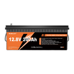 12V 200Ah Deep Cycle Rechargeable Yeagulch  LiFePO4 Battery 
